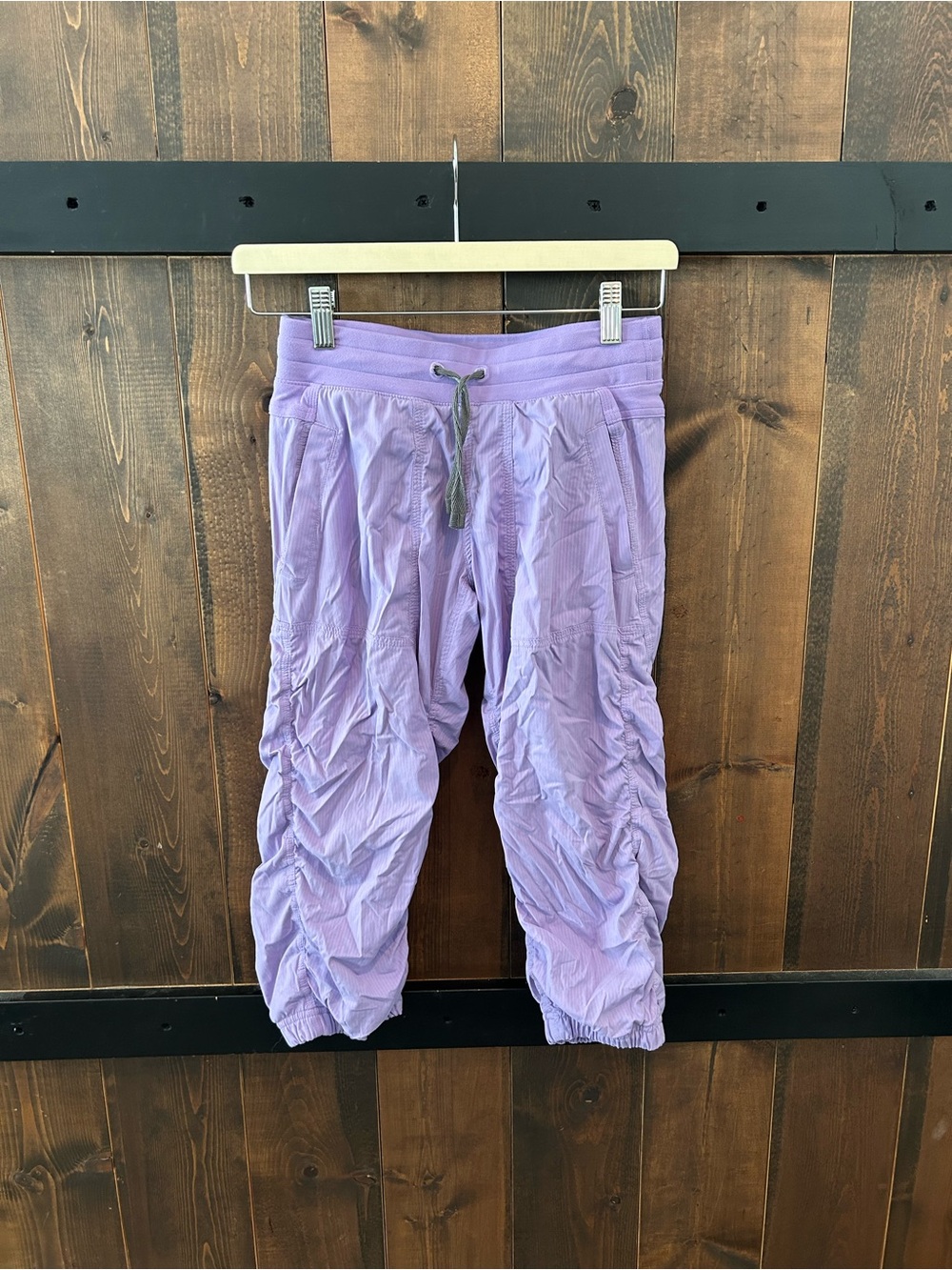 Ivivva Dance Studio Live to Move *Lined Lilac Crops Girls Size 14